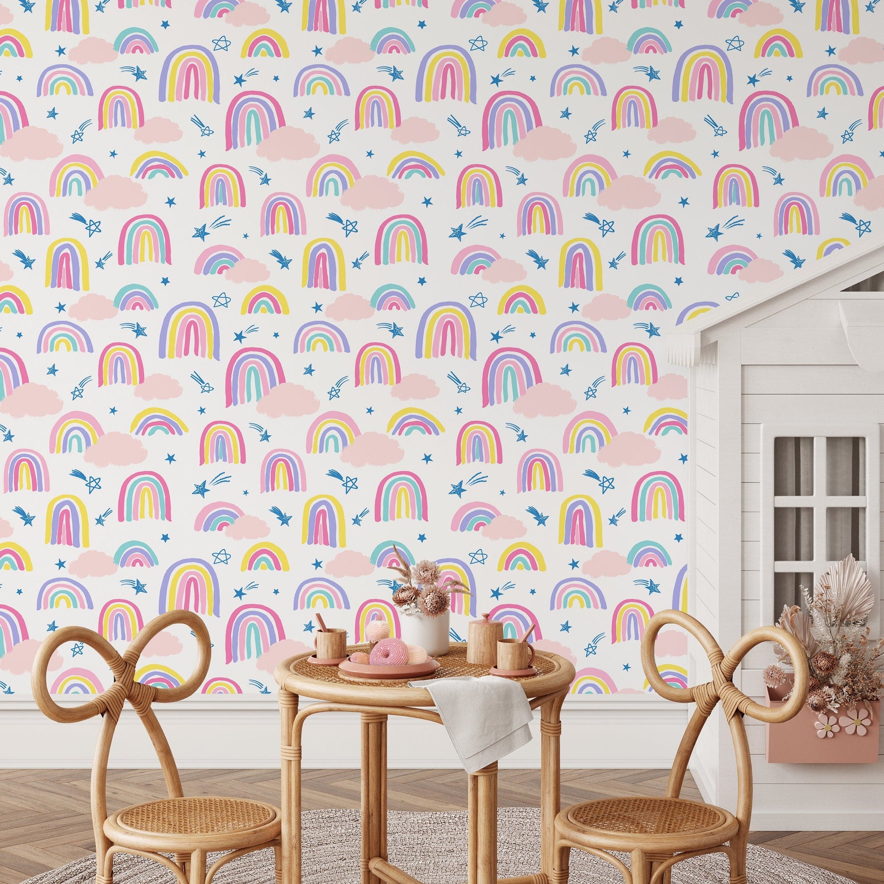 Peel and Stick Wallpaper Removable Wallpaper Contemporary Wall Mural Temporary Wallpaper Abstract Wallpaper - B486