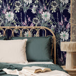 Flower Wallpaper - Removable Wallpaper Peel and Stick Wallpaper Wall Paper Wall Mural - B161