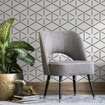 Wallpaper Peel and Stick Wallpaper Removable Wallpaper Home Decor Wall Art Wall Decor Room Decor / Geometric Minimalist Wallpaper - B157