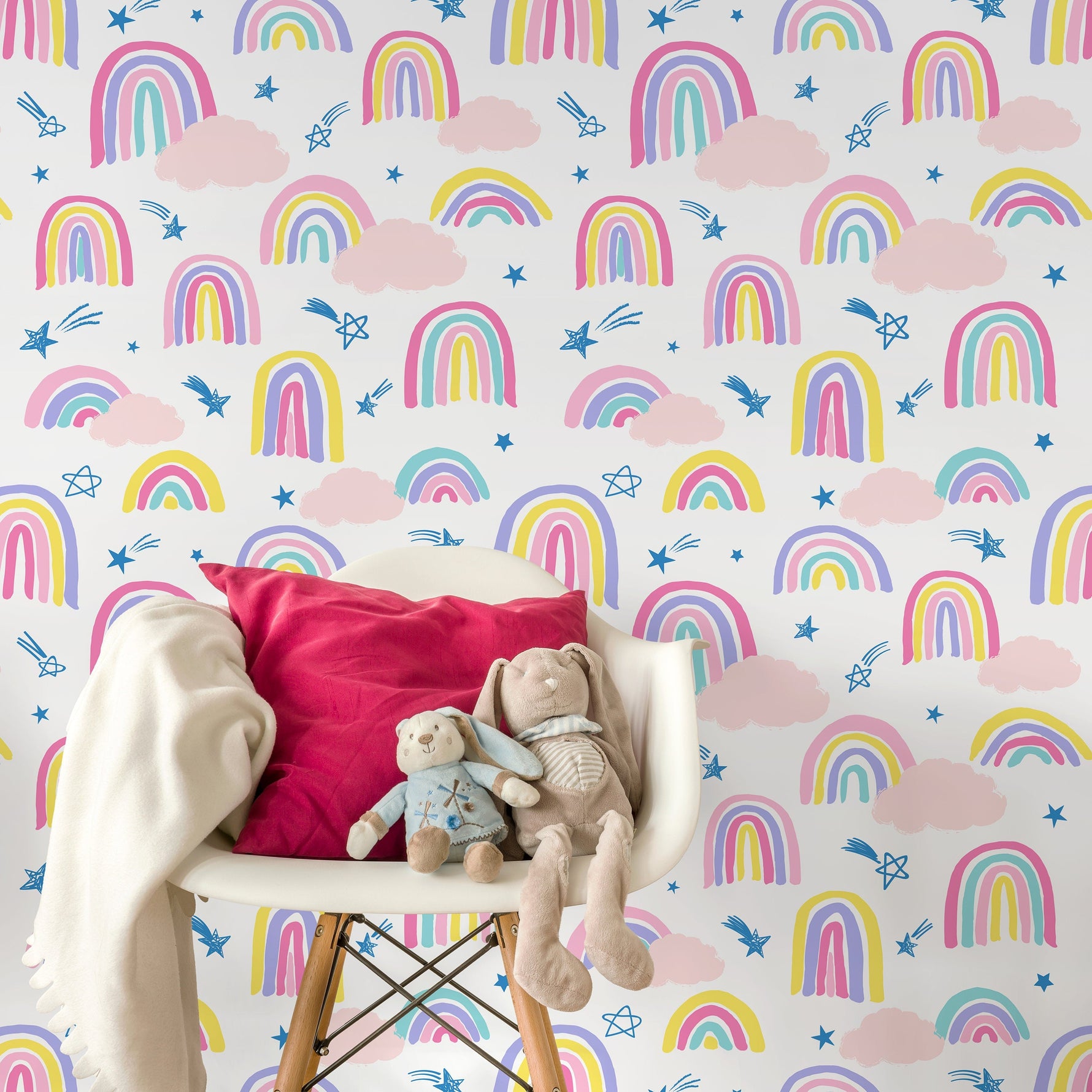Peel and Stick Wallpaper Removable Wallpaper Contemporary Wall Mural Temporary Wallpaper Abstract Wallpaper - B486