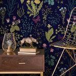 Removable Wallpaper Peel and Stick Wallpaper Wall Paper Wall Mural - Dandelion - Floral Wallpaper - B506
