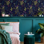 Removable Wallpaper Peel and Stick Wallpaper Wall Paper Wall Mural - Dandelion - Floral Wallpaper - B506