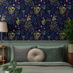 Removable Wallpaper Peel and Stick Wallpaper Wall Paper Wall Mural - Dandelion - Floral Wallpaper - B506