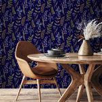 Removable Wallpaper Peel and Stick Wallpaper Wall Paper Wall Mural -Fern Wallpaper - Floral Wallpaper - B535