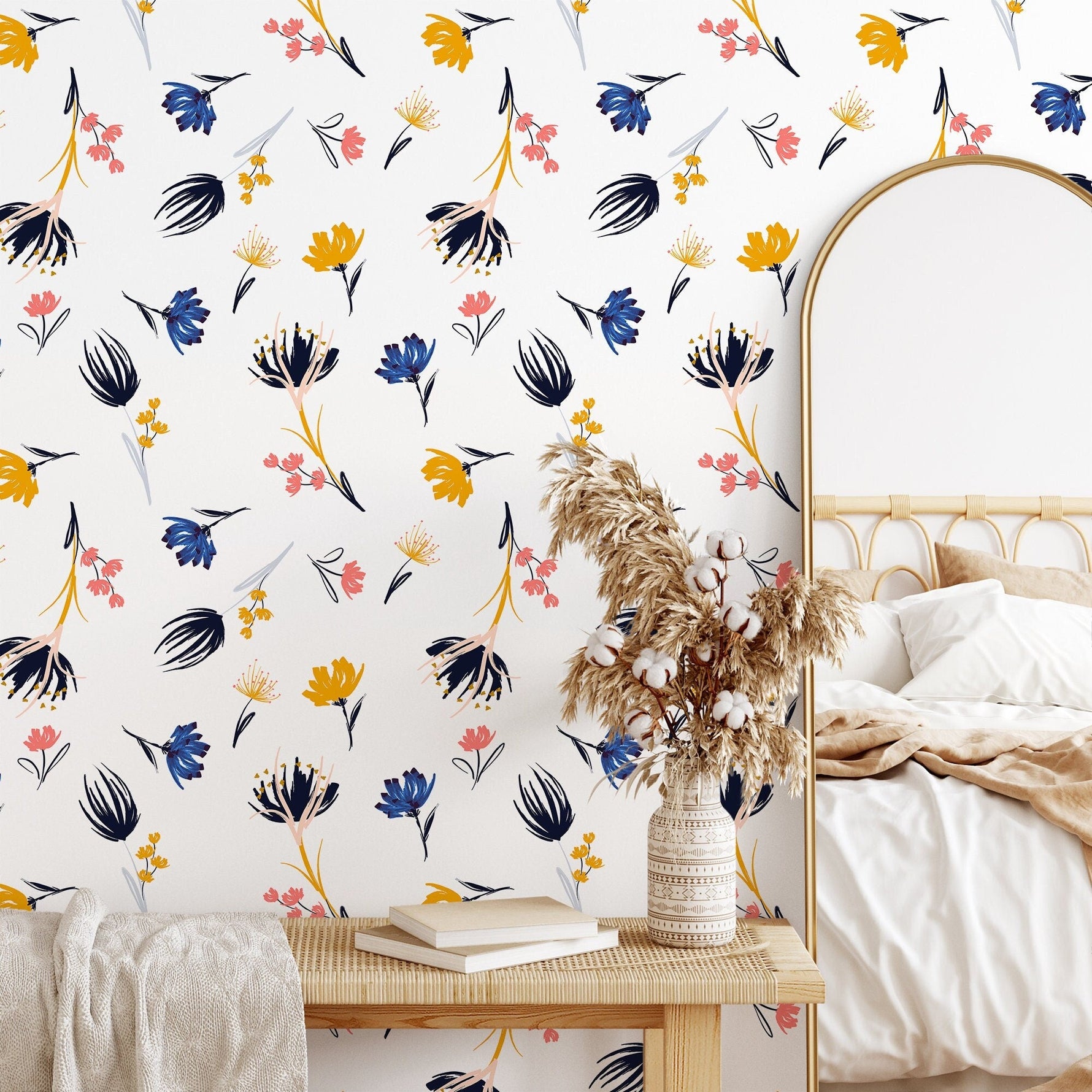 Peel and Stick Wallpaper Removable Wallpaper Wall Decor Home Decor Wall Art Printable Wall Art Room Decor Wall Prints Wall Hanging - B876