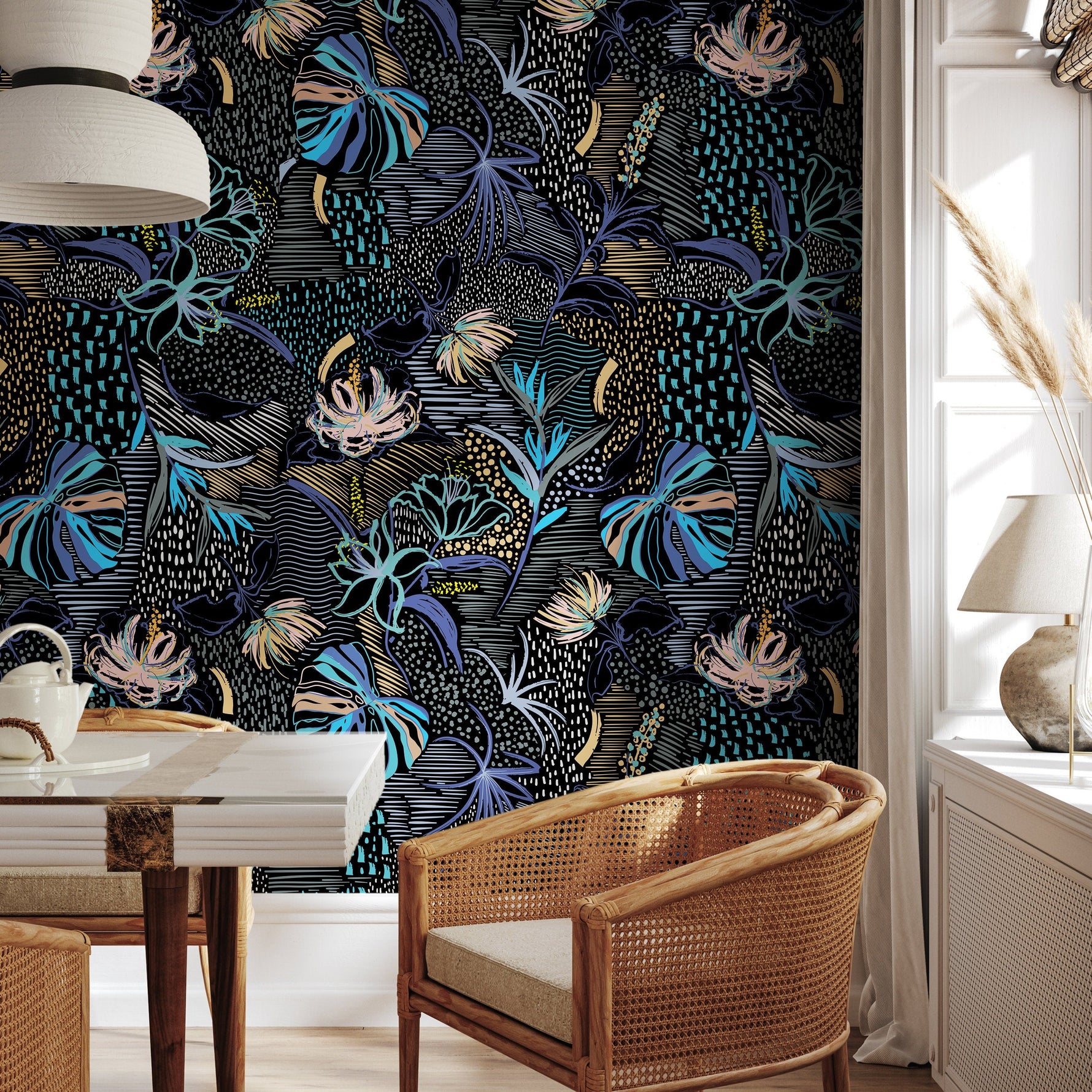 Wallpaper Removable Wallpaper Peel and Stick Wallpaper Wall Decor Home Decor Wall Art Printable Wall Art Room Decor Wall Prints - B096