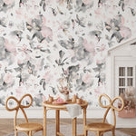Watercolor Flowers Removable Wallpaper Peel and Stick Wallpaper Wall Paper Wall Mural - B135