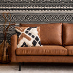 Tribal Wallpaper Aztec Peel And Stick Wallpaper Black Removable Tribal Print Wallpaper - E019