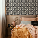 Tiger Head Wallpaper, Peel and Stick Wall Decor, Vintage Self-Adhesive Tiger Face Wallpaper, Temporary or Permanent for Home Decor - E070