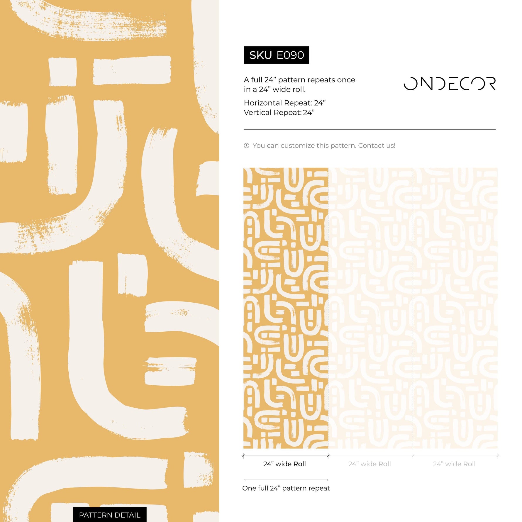 Lavender Color Brush Stroke Labyrinth Pattern Wallpaper / Minimal design abstract pattern Traditional or Removable Wallpaper - E090