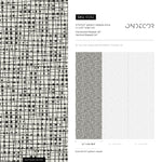 Removable Wallpaper / Black & Off White Plaid Pattern Wallpaper / Contemporary wallpaper / Traditional or Self Adhesive Wallpaper - E032
