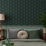 Dining Room Wallpaper Honeycomb Wallpaper For Dining Room Faux Gold Wallpaper Peel And Stick Wallpaper Bee Wallpaper Art Deco Wall - E077