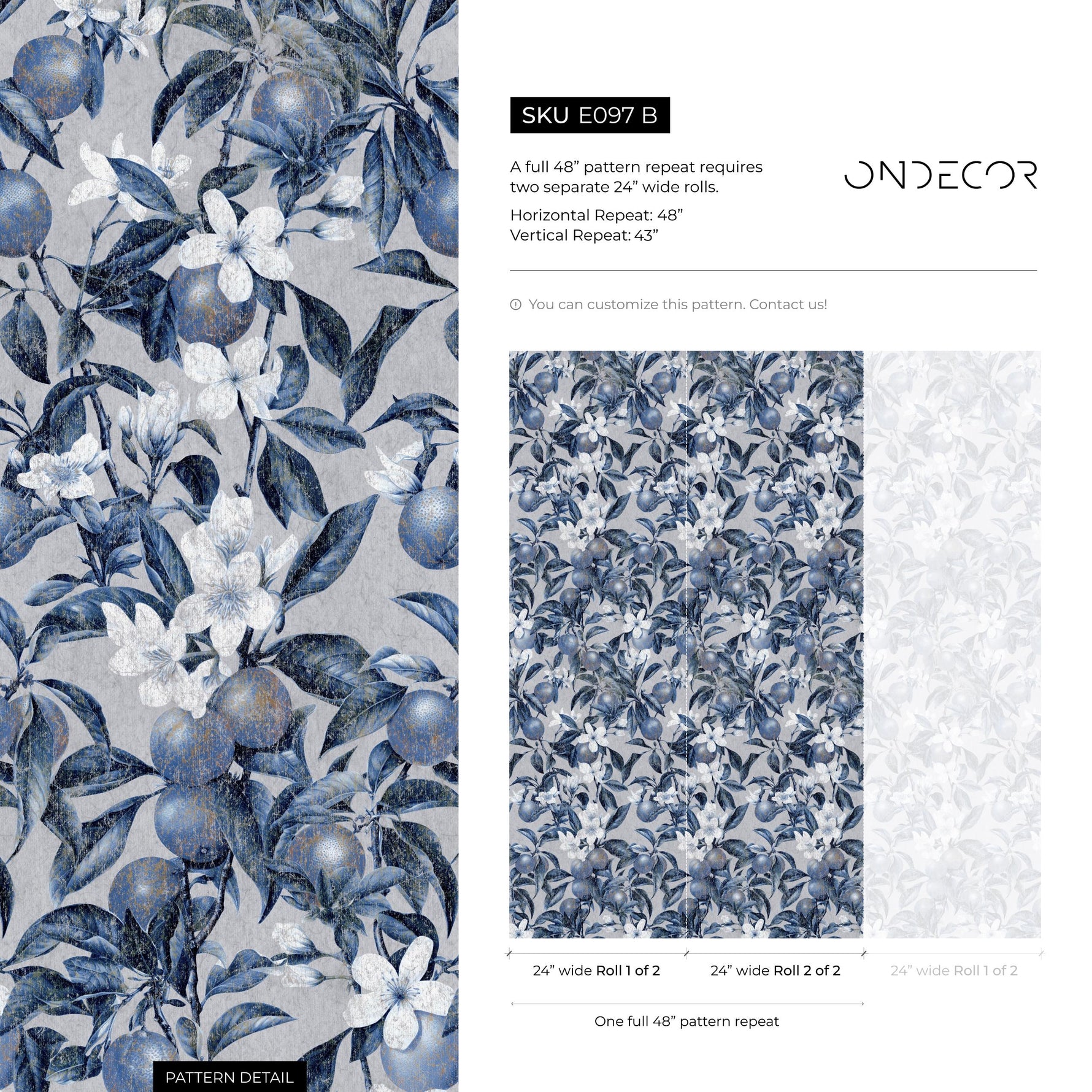 Orange tree wallpaper, Oranges, Fruit wallpaper, Orange blossom wall mural - E097 B