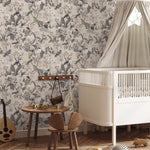 Bird Wallpaper / Traditional Wallpaper / Removable Peel and Stick Wallpaper, Self-Adhesive, Renter Friendly, Feminine Wallpaper - E118 B