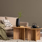 Driftwood Brown Wallpaper / Solid Color / Warm Neutral Wall in Earthy Taupe Greige - E181
