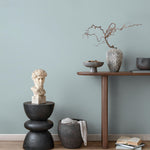 Scandinavian Sky Wallpaper / Solid Color Featuring a Minimalist Design in Pale Sky Blue - E176