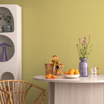 Golden Flax Wallpaper / Solid Color / Available in Warm Yellow and Pale Gold - E202