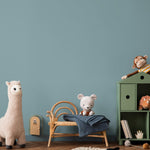 Seafoam Blue Wallpaper / Solid Color / A Minimalist Design in a Calming Dusty Blue - E172