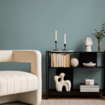 Seafoam Blue Wallpaper / Solid Color / A Minimalist Design in a Calming Dusty Blue - E172