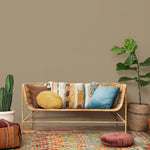 Tawny Dune Wallpaper / Solid Color / A Minimalist Earth Tone Design in Warm Tawny Beige - E180