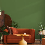 Olive Fern Wallpaper / Solid Color with a Modern Minimalist Aesthetic in a Deep Olive Green - E187