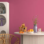 Berry Pink Wallpaper / Solid Color Featuring a Bold and Vibrant Hue in Magenta and Fuchsia - E163