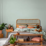 Misty Mint Wallpaper / Solid Color / A Minimalist Design in Soft Pastel Green - E228