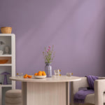 Wisteria Dust Wallpaper / Solid Color / A Modern Minimalist Design in Pastel Lilac Purple - E215