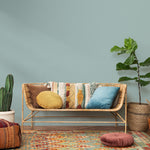 Cool Mint Blue Wallpaper / Solid Color / A Minimalist Design in a Calming Sage Green - E229