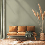 Faded Olive Wallpaper / Solid Color with a Modern Minimalist Aesthetic in Earthy Sage Green - E231