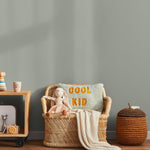 Mist Laurel Wallpaper / Solid Color / A Serene Solid Hue in Muted Sage Green - E230