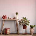 Ombre Wallpaper with a Subtle Gradient in Dusty Pink - E246