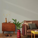 Pale Stone Green Wallpaper / Solid Color / A Minimalist and Modern Design in an Earthy Sage Green - E238