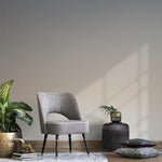 Abstract Wallpaper with Wavy Mid Century Shapes in Turquoise and Blue - E260