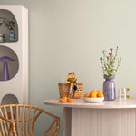 Sage Sand Wallpaper / Removable Wallpaper / Solid Color Minimalist Wall in Muted Pale Green - E236