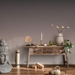 Ombre Wallpaper with a Subtle Gradient in Brown and Taupe - E268