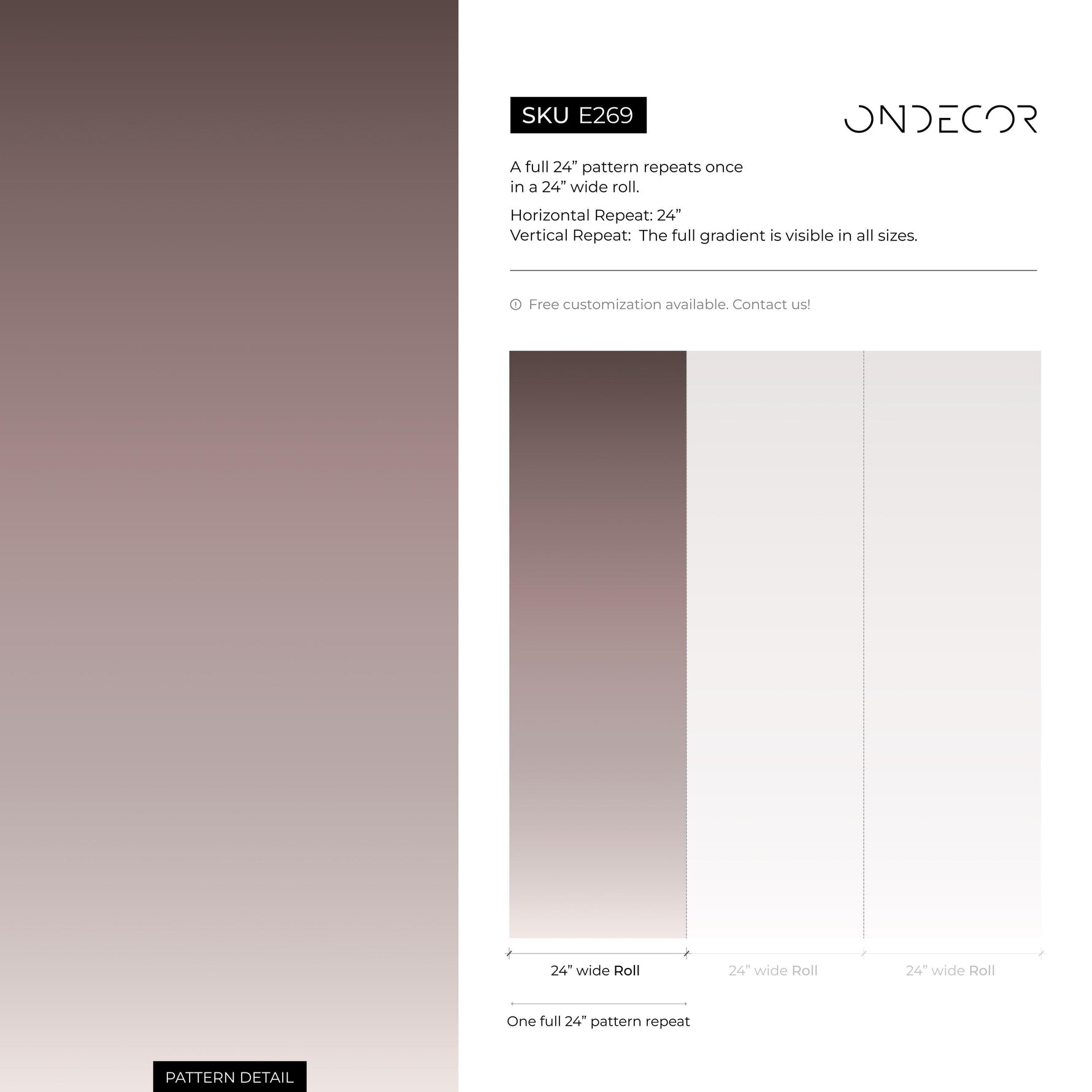 Solid Color Wallpaper with a Subtle Texture in Mauve and Pink - E269