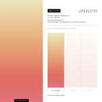 Ombre Wallpaper Featuring a Sunset Gradient in Terracotta, Orange, and Beige - E276
