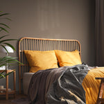 Solid Color Wallpaper in a Warm Taupe Brown - E267