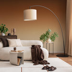 Ombre Wallpaper with a Fading Gradient Effect in Brown and Beige - E270