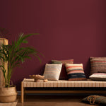 Deep Merlot Wallpaper / Solid Color / A Moody and Sophisticated Wall Covering in Burgundy and Wine Red - E151