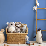 Clear Sky Wallpaper / Solid Color / A Minimalist Wall Covering in Serene Blue - E166