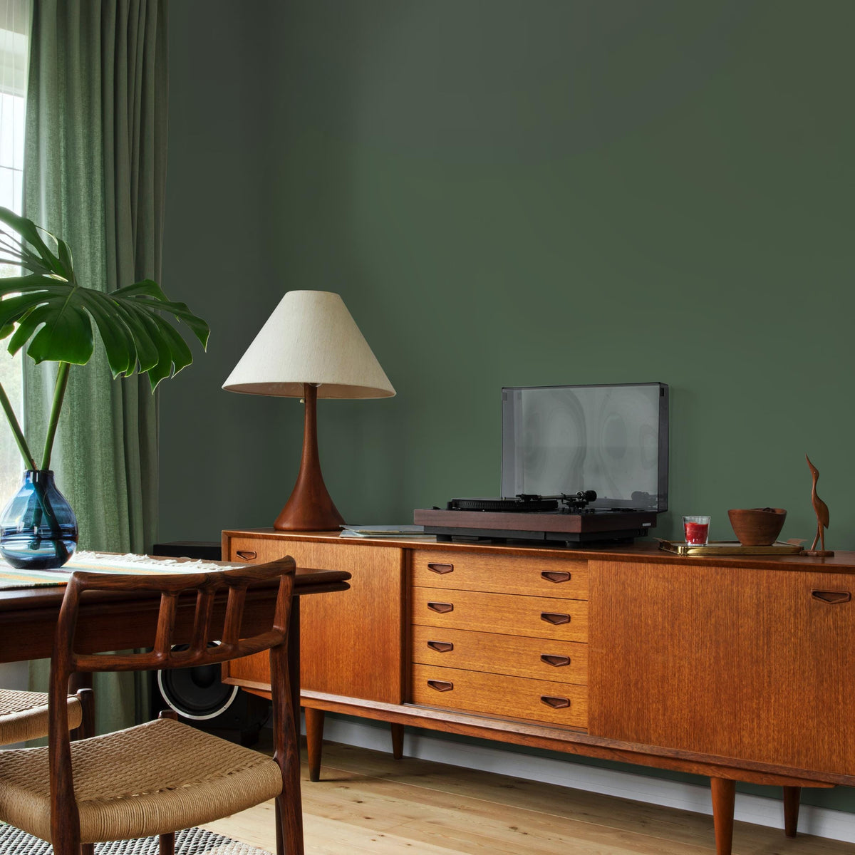 Olive Taupe Wallpaper / Solid Color / Available in Muted Olive Green and Taupe - E191