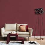 Deep Garnet Wallpaper / Solid Color / A Rich Moody Hue in Burgundy and Wine Red - E154