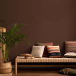 Roasted Chestnut Wallpaper / Solid Color / Minimalist Style in a Deep Earthy Brown - E146
