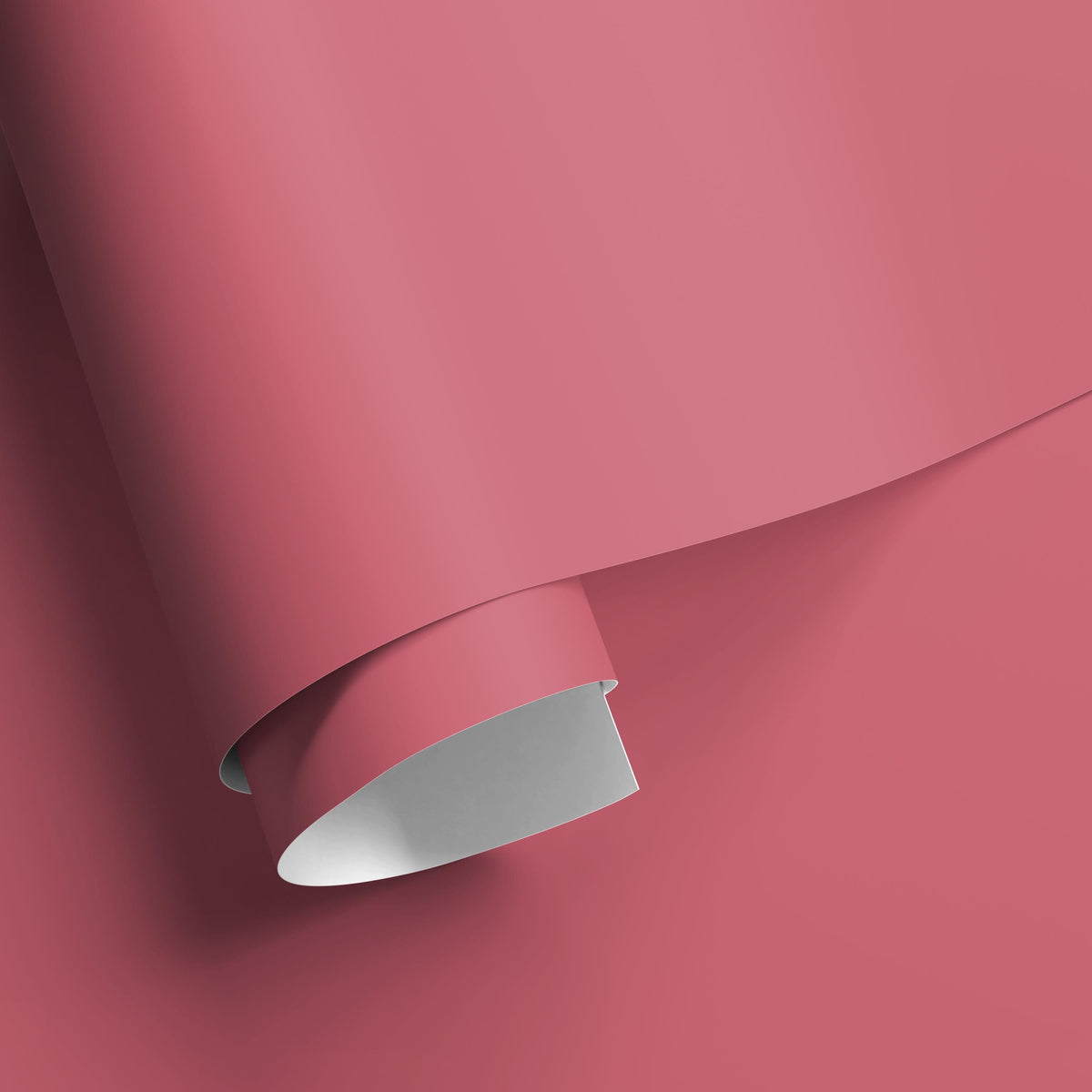 Rosewood Blush Wallpaper / Solid Color / A Rich Modern Hue in Deep Rose and Muted Red - E153