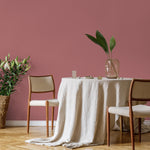 Desert Rosewood Wallpaper / Solid Color in a Warm Terracotta Pink - E162