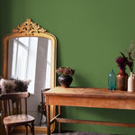Olive Fern Wallpaper / Solid Color with a Modern Minimalist Aesthetic in a Deep Olive Green - E187