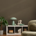 Moss Brown Wallpaper / Solid Color / A Minimalist Design in an Earthy Taupe and Olive Hue - E189