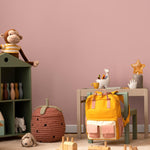 Peach Blush Wallpaper / Solid Color / A Minimalist Design in Soft Apricot and Light Coral - E212